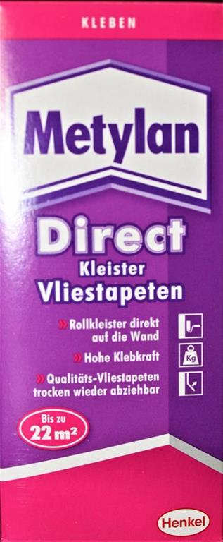 Metylan Direct Kleister für Vliestapeten Rollkleister
