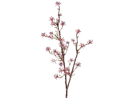 Formano Blütenzweig pink Glitter 697448