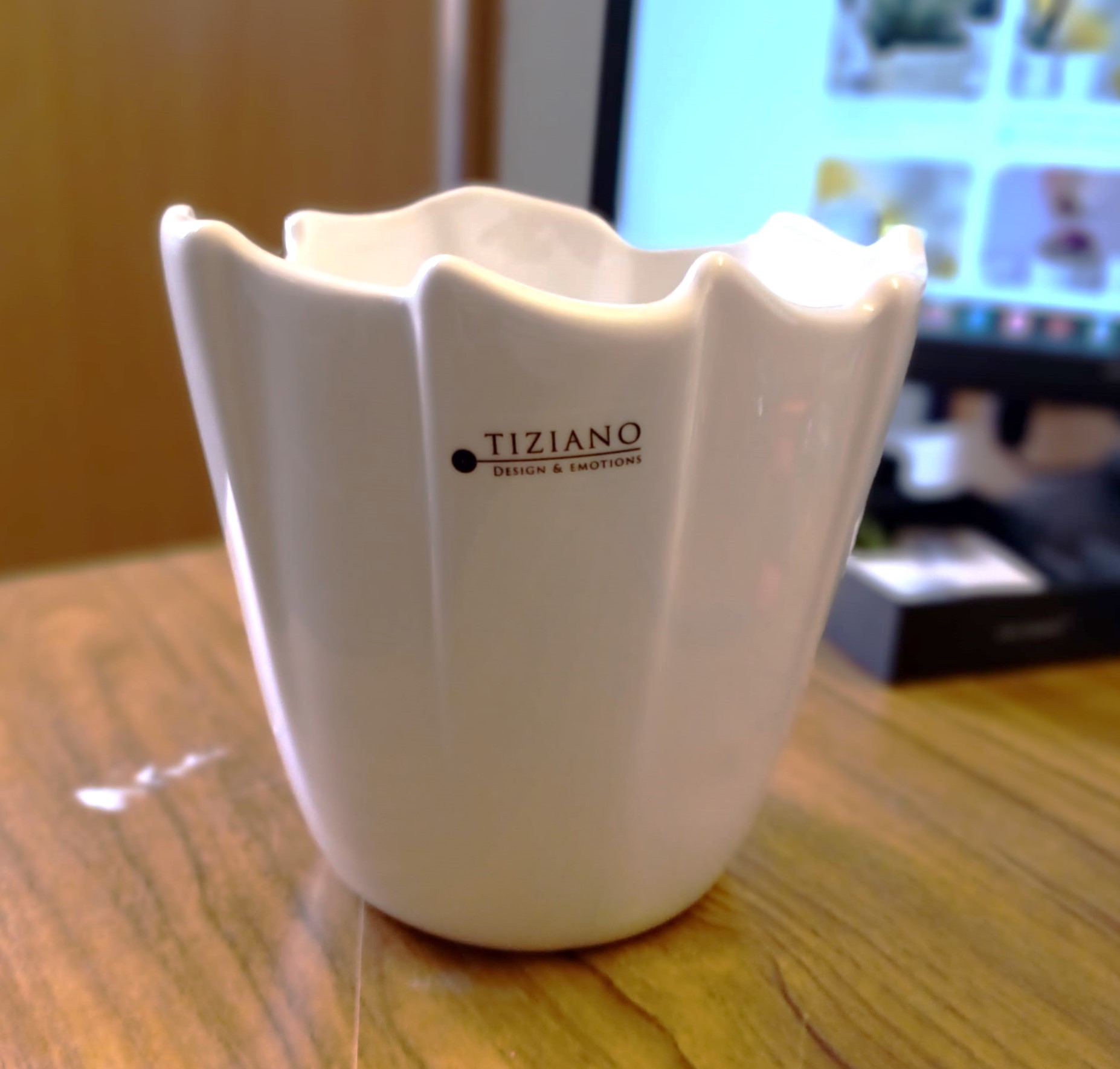 Tiziano Orchideenkübel Mattina 15cm creme 725082