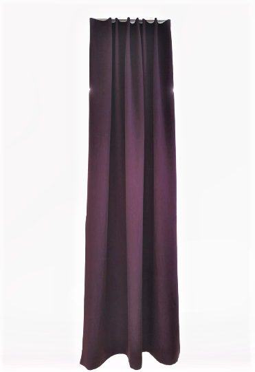 Dekoschal Aubergine 245x140cm Kvadrat Twilight CC-1690