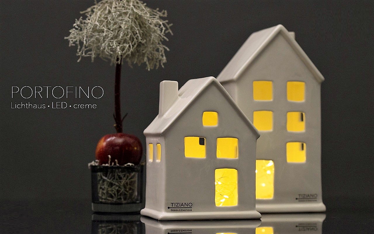 Tiziano Lichthaus Portofino LED mit Timer 795100-19