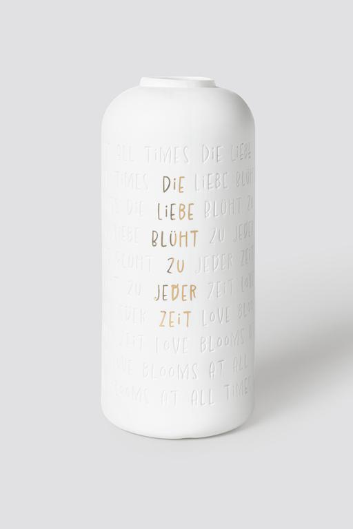 Räder Vase Die Liebe blüht zu jeder Zeit Art. 18015