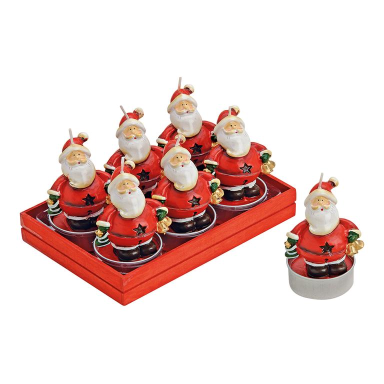 WURM Teelicht-Set 6-teilig Nikolaus 10056425