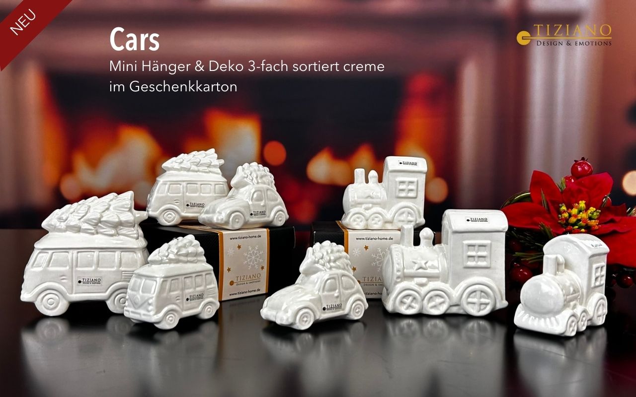 Tiziano 3er Set Deko Xmas mit Verpackung Tiziano 3er Set Deko Xmas mit Verpackung