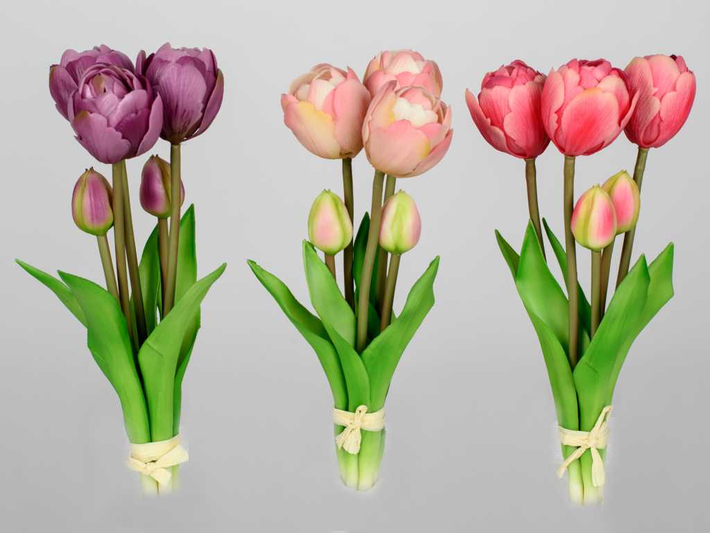 671011_ Formano Tulpenbündel violett/rosa/pink 671011/2