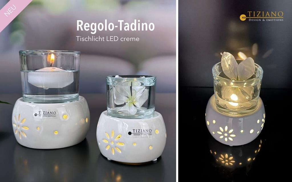 Tiziano TL Regolo Tadino LED & Timer rund mit Marit