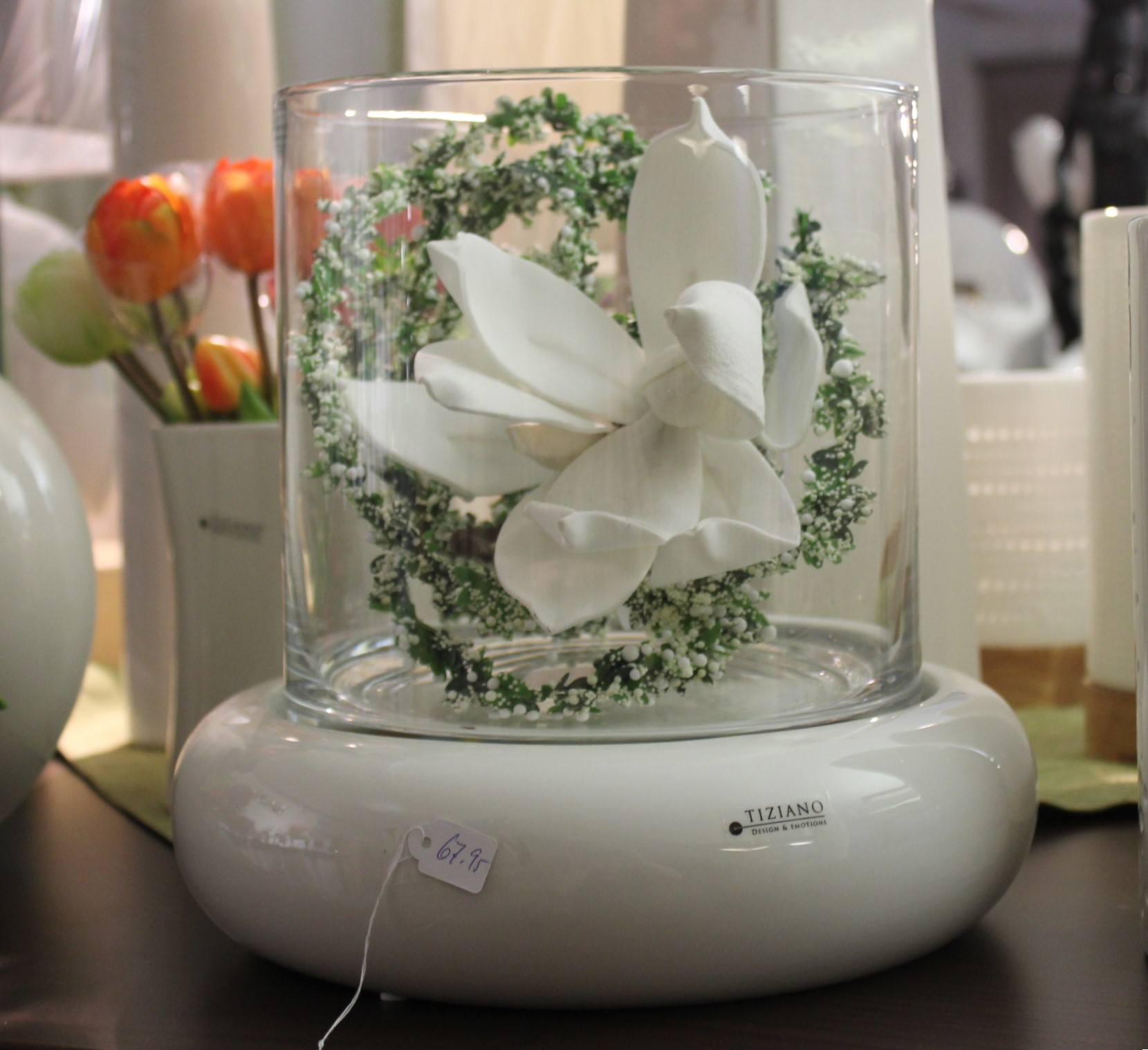 B-WARE Tiziano Merida 26cm mit LED & Timer B765281-26 (MP)