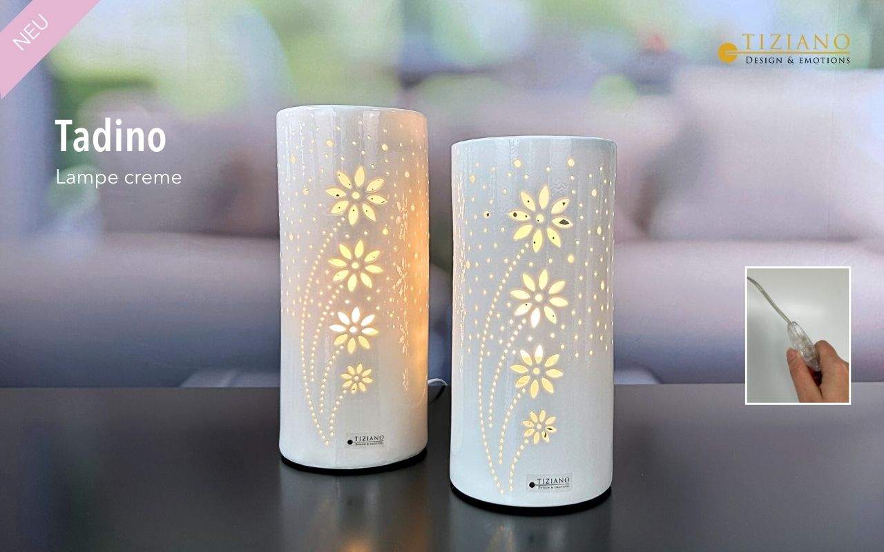 Tiziano Lampe Tadino new creme