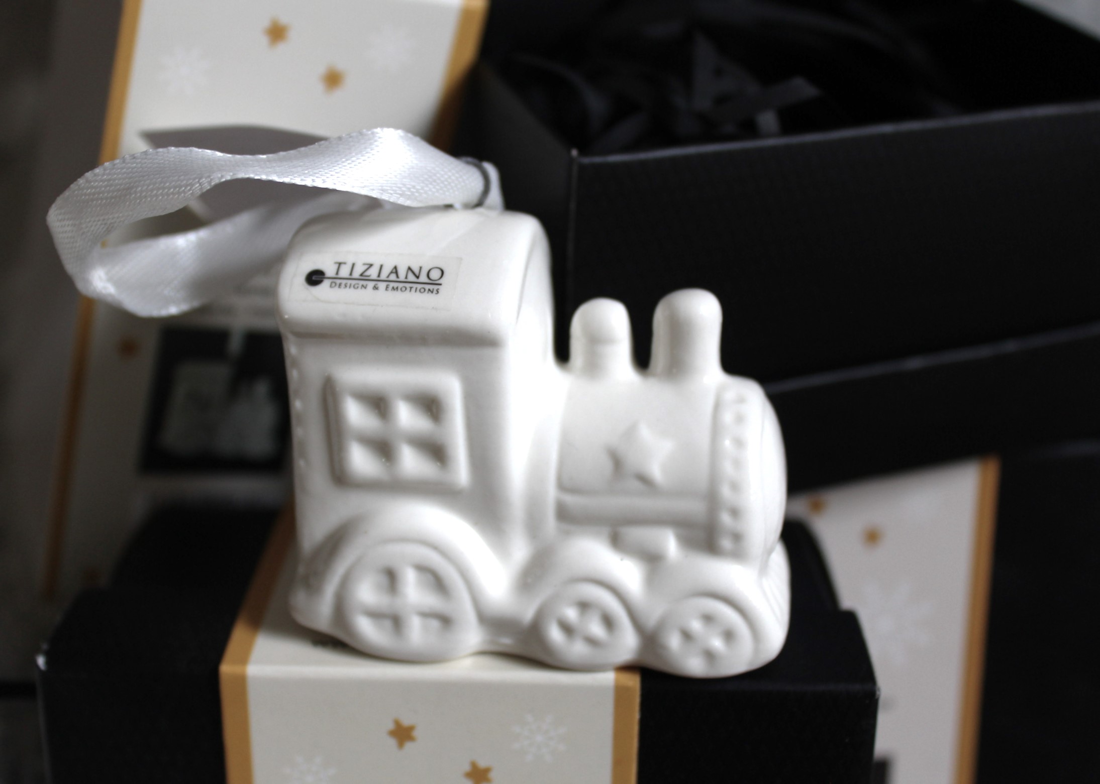 Tiziano 3er Set Hänger Xmas 6 cm Herbie/Lukas/Bus Caso mit Verpackung 736910-5