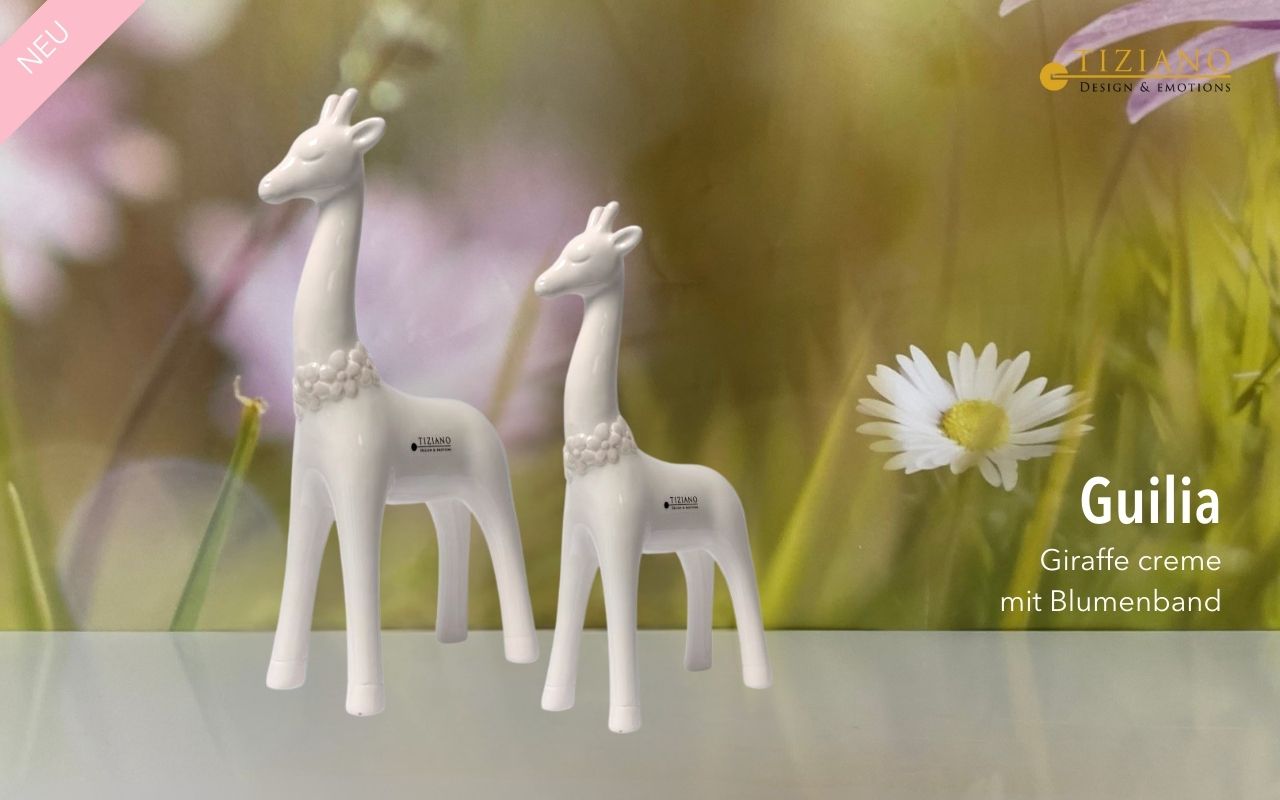 Tiziano Deko Giraffe Giulia creme