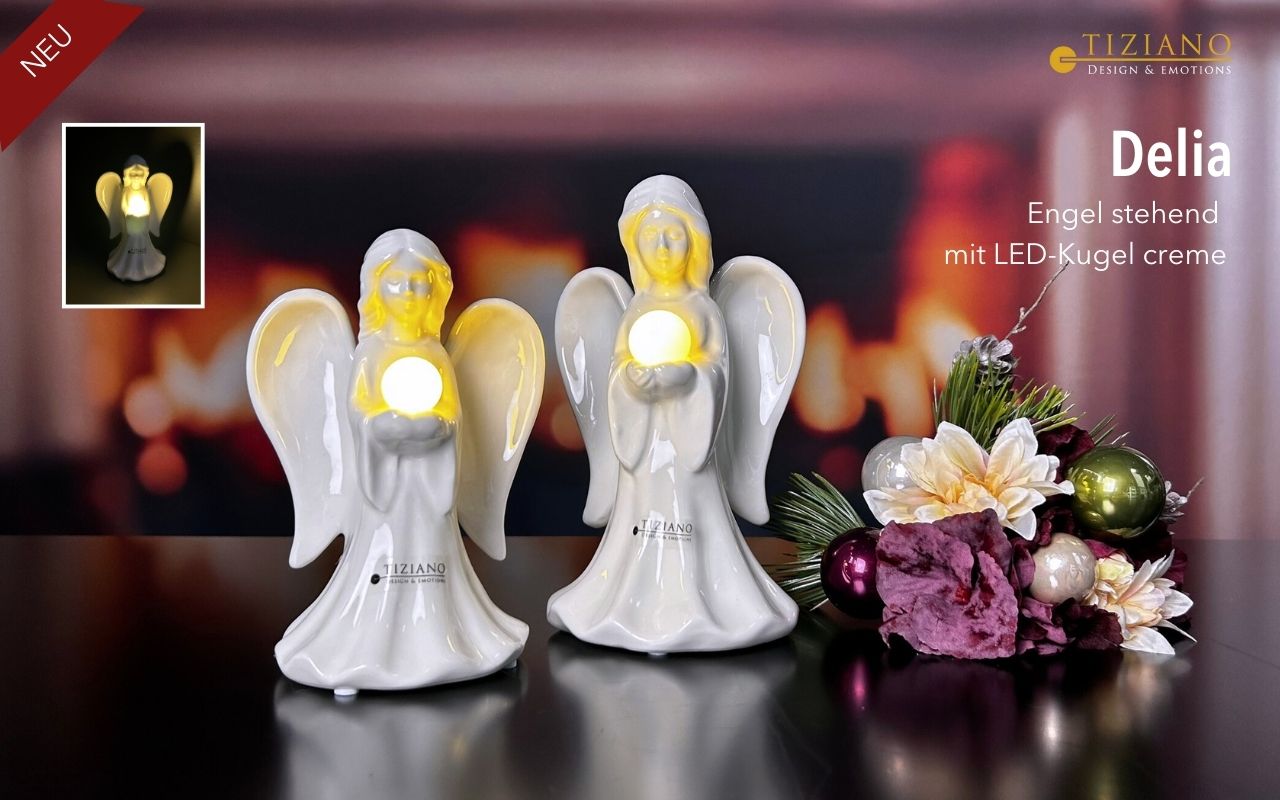 Tiziano Engel Delia mit LED Kugel & Timer