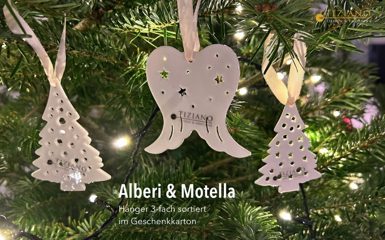 Tiziano Deko Hänger Motella oder Alberi 7cm