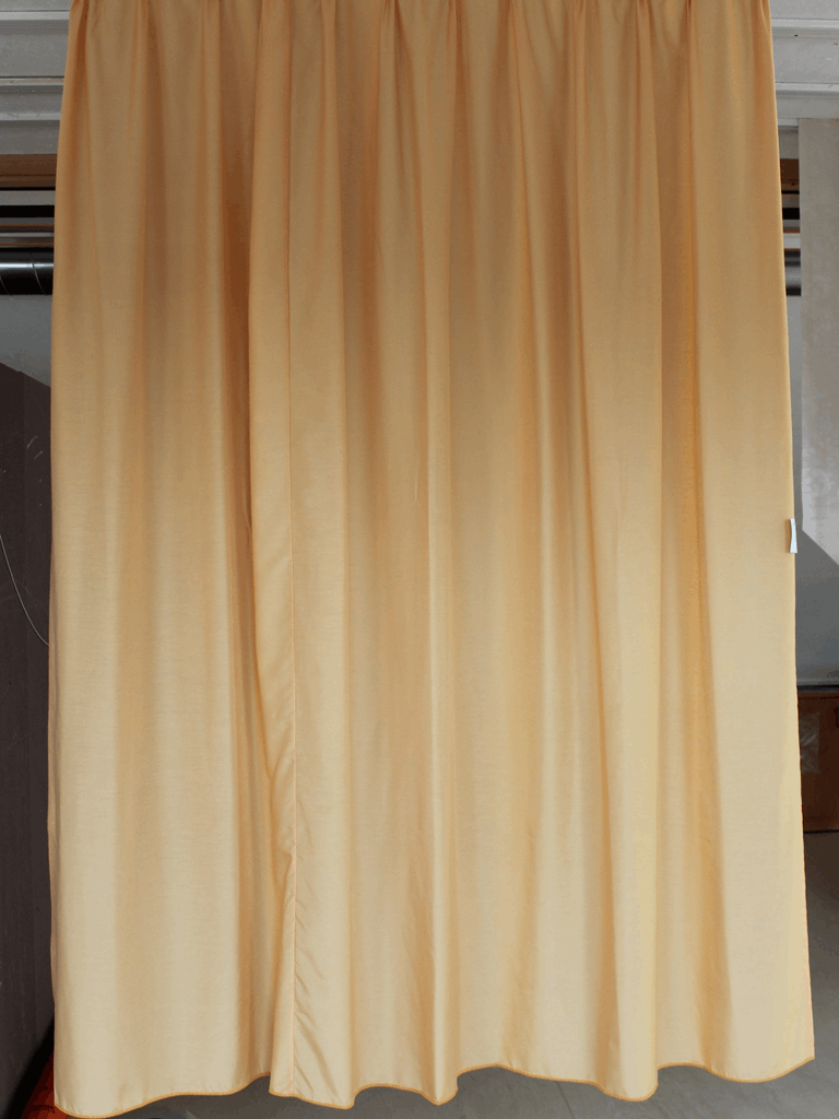 Dekoschal-orange-1-30x2-04 Dekoschal orange mit Bleibandabschluss (BXH) 130 x 204 cm