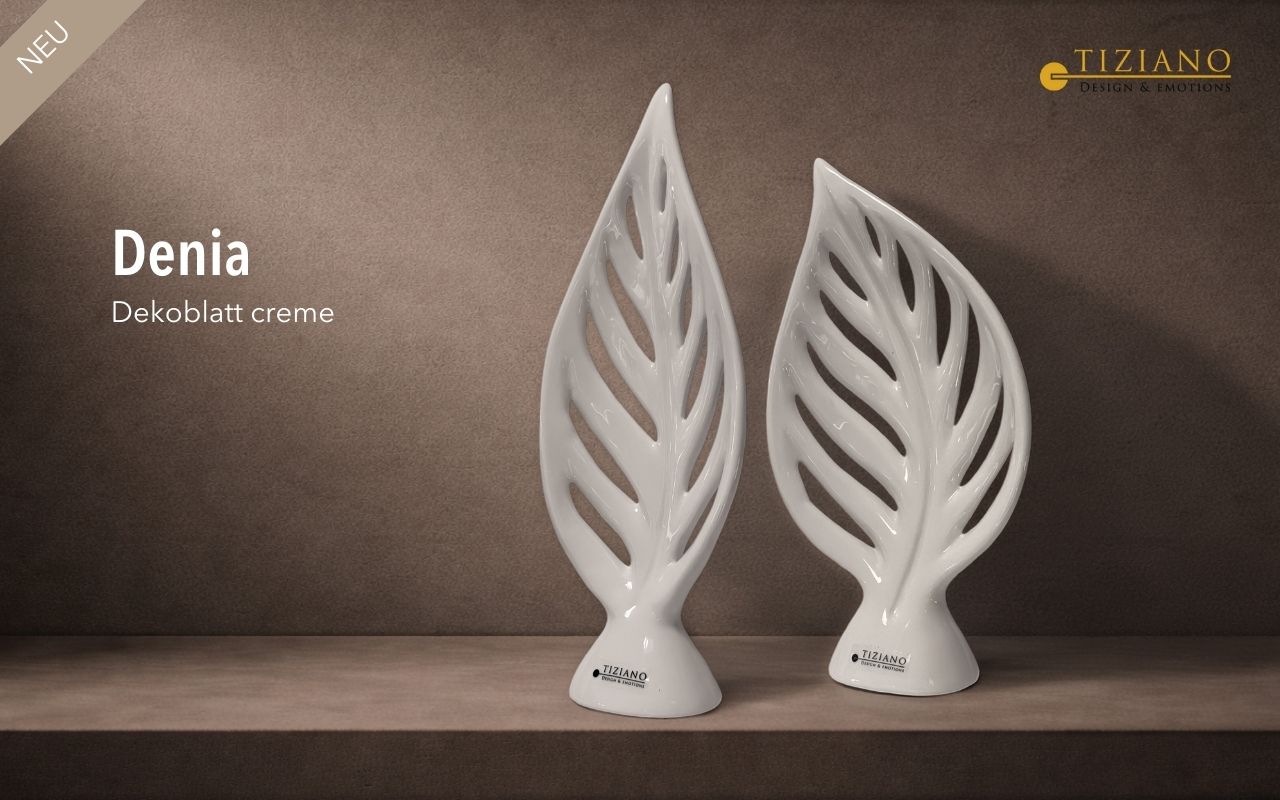 Elegante Denia-Dekorblätter in Cremefarbe mit aufwendigen Ausschnittmustern. Perfekt, um der modernen Inneneinrichtung einen Hauch von Raffinesse zu verleihen.