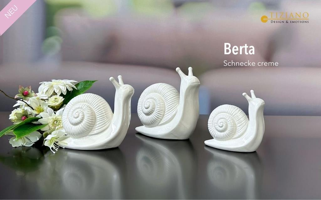 Tiziano Schnecke Berta creme