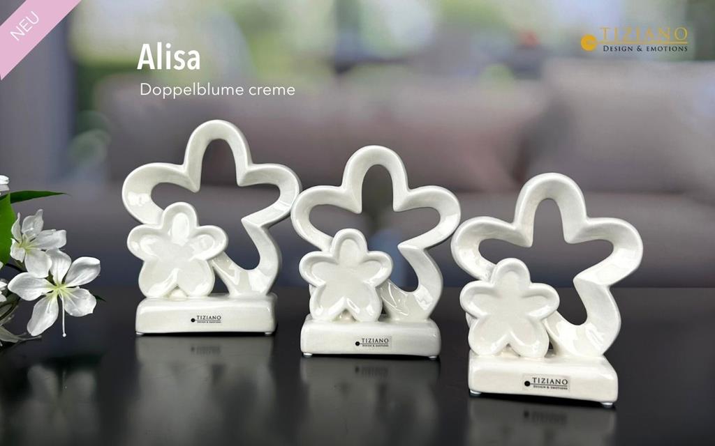 Tiziano Doppelblume Alisa creme