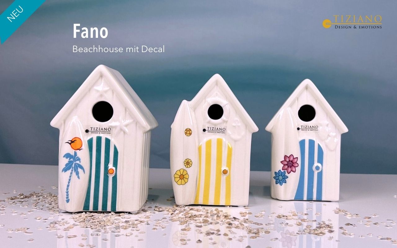 Tiziano Beachhouse Fano mit Decal