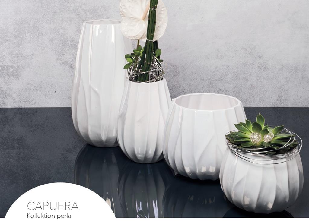 Kübel Capuera perla Blumentopf von Bellini