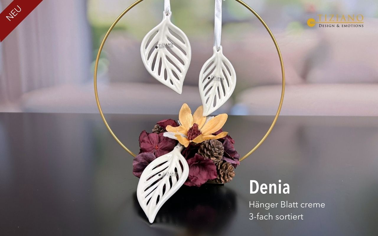 Tiziano Deko Hänger Denia creme