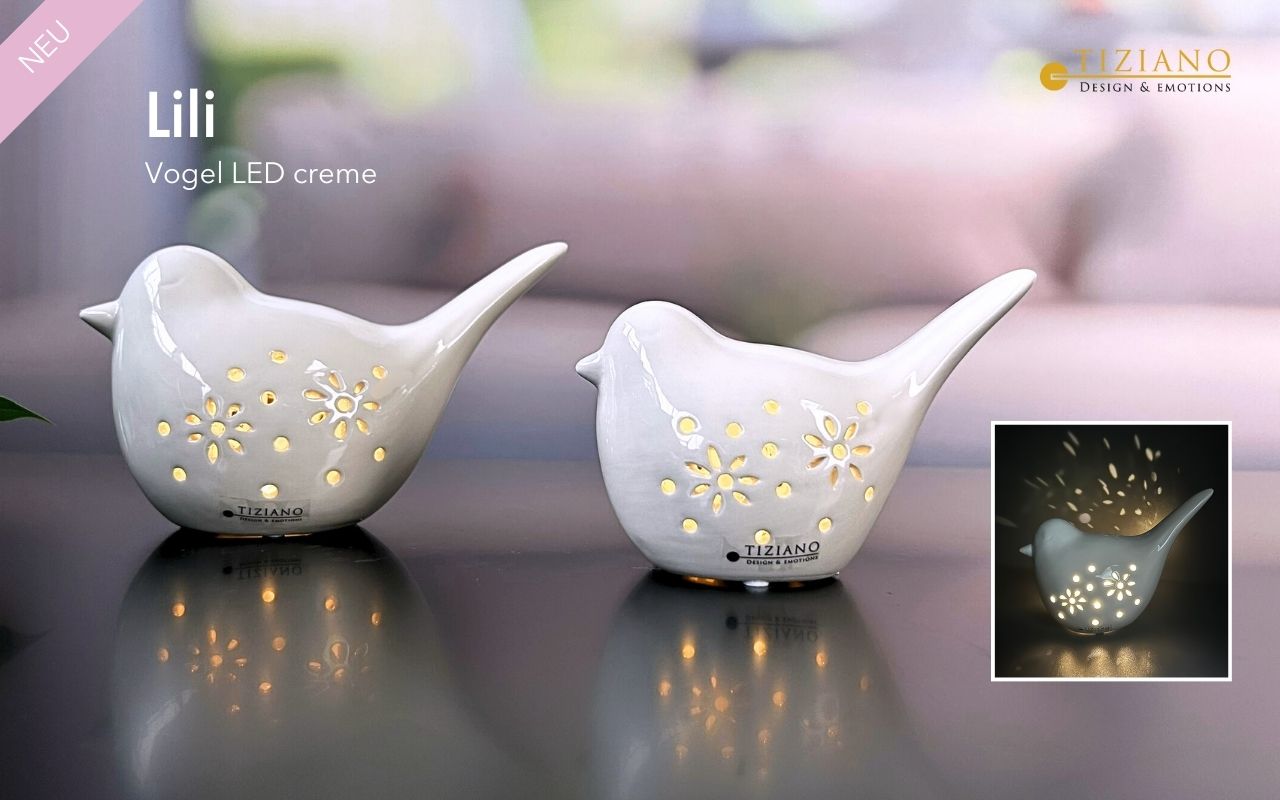 Tiziano Dekovogel Lili LED Tadino mit Timer