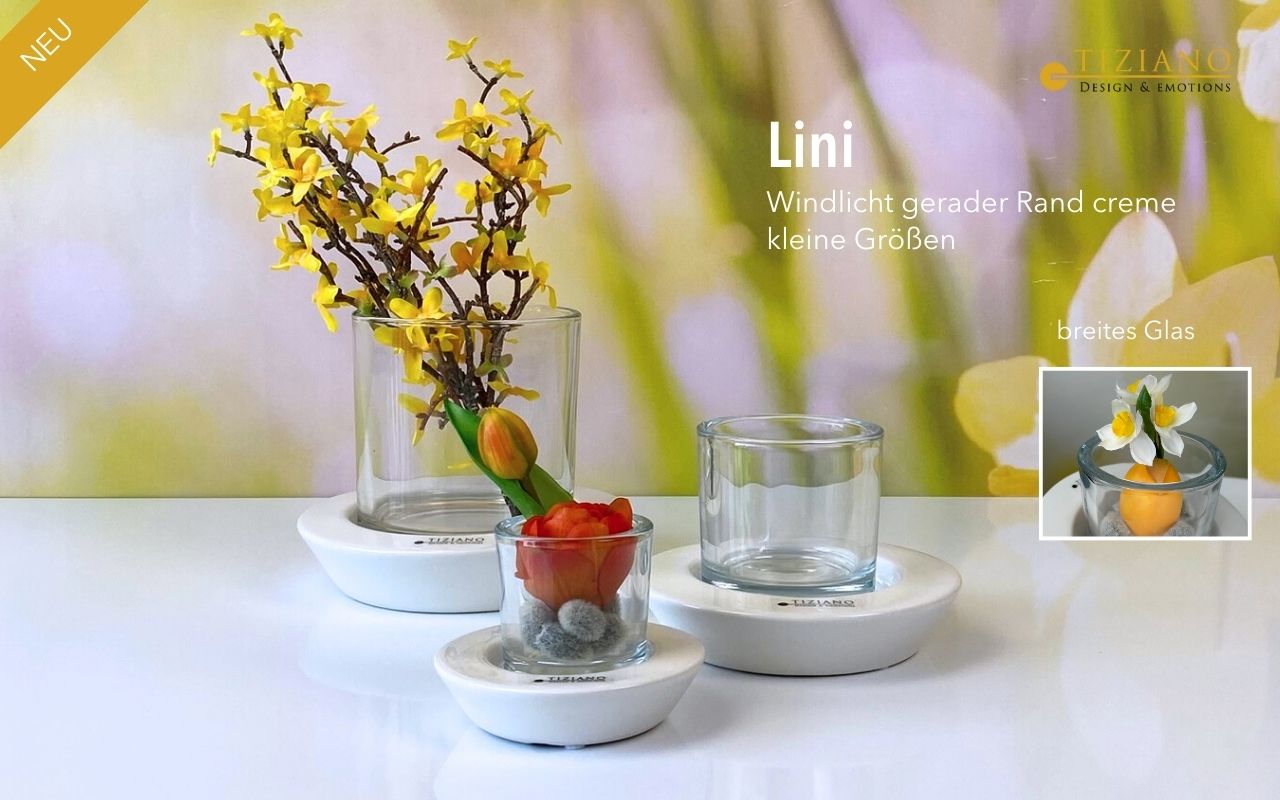 Tiziano WL Base Lini rund creme