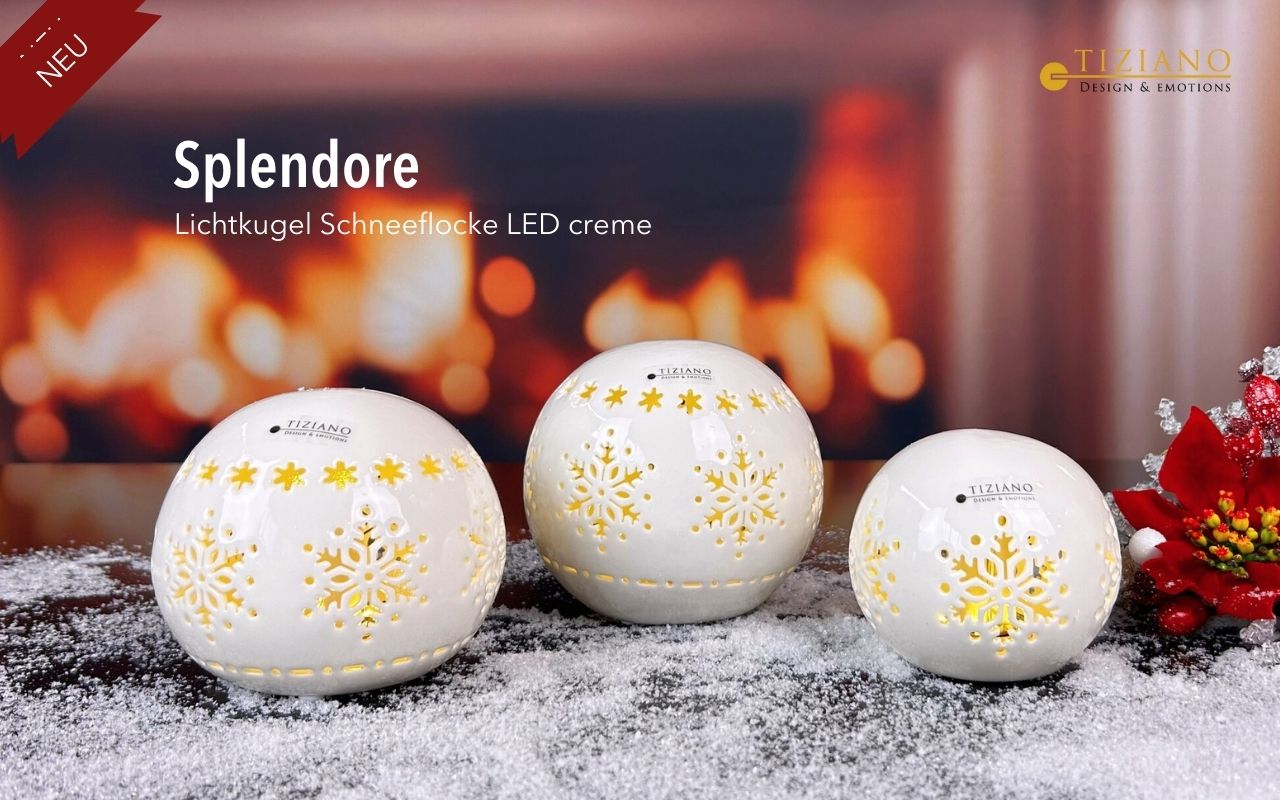 Tiziano Kugel Splendore creme LED 