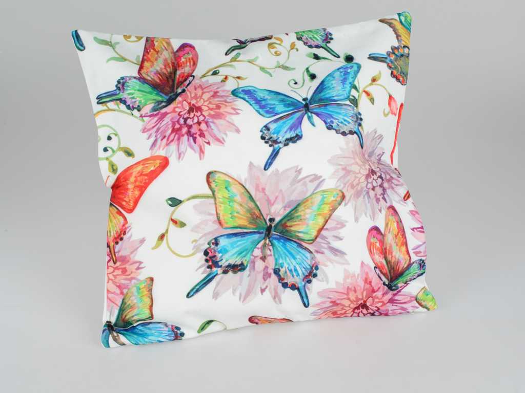 570765_ Formano Kissen outdoor 45x45 cm wetterfest Schmetterling 570765
