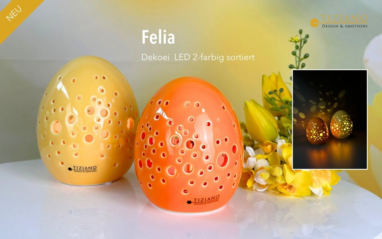 Tiziano Dekoei Felia LED & Timer sun/flower