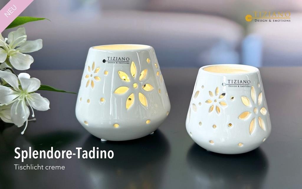 Tiziano Tischlicht Splendore−Tadino creme
